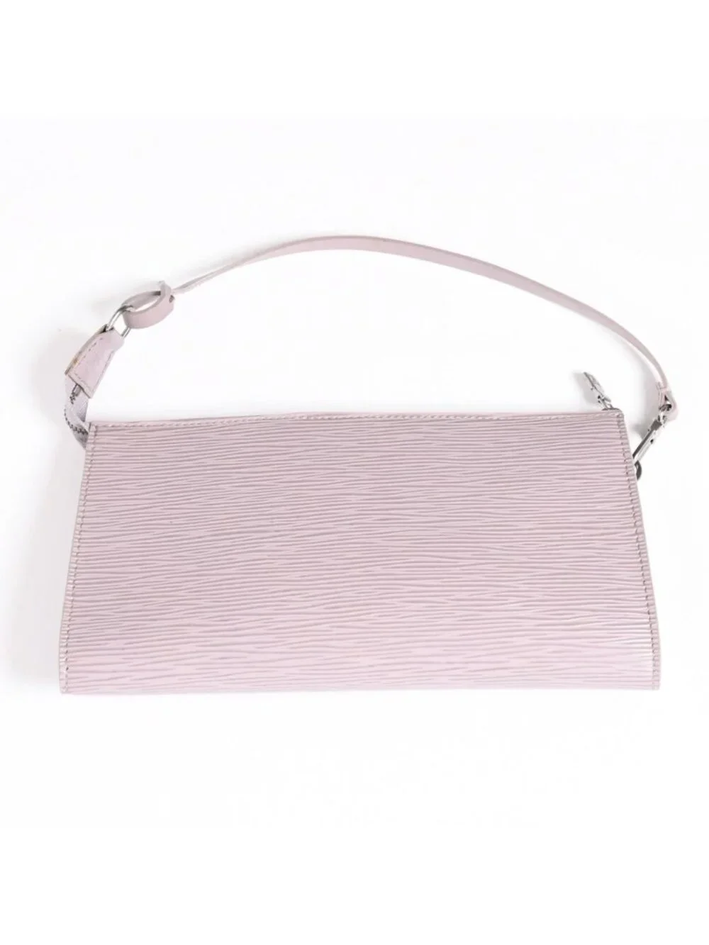 Louis Vuitton Pochette Accessoires Pouch Epi Lavender Silver